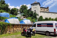 Stany na záhrade Stany na záhrade