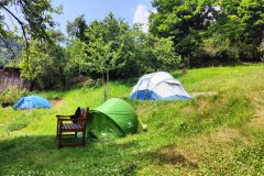 Stany na záhrade Stany na záhrade