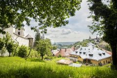 Výhľad zo záhrady