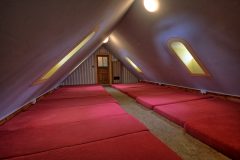 Zdieľané dormitórium - veľká miestnosť